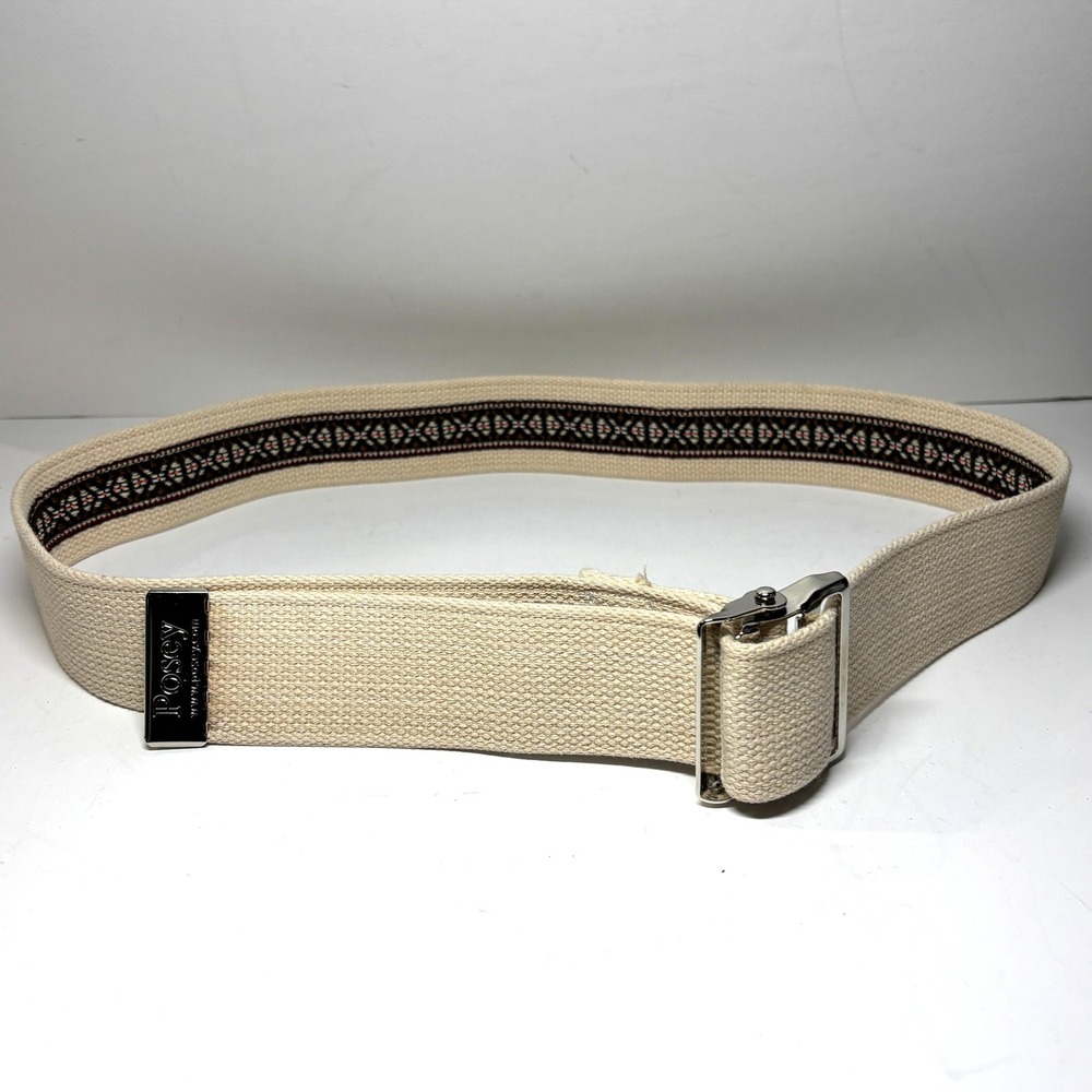 Posey Gait Belt Transfer Aid Unisex 54 Inch Cream Canvas‎ REF 6529